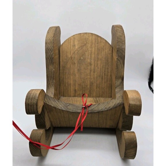 Vintage Wooden Christmas Reindeer & Sleigh Set Holiday Xmas Wooden Decor *AS IS* - Picture 13 of 16